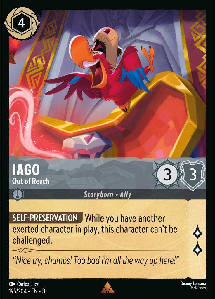 Iago - Out of Reach (Foil)