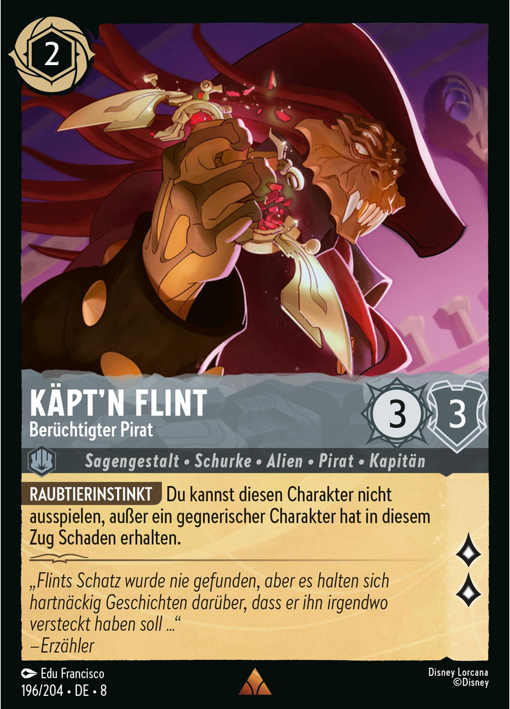 Nathaniel Flint - Notorious Pirate