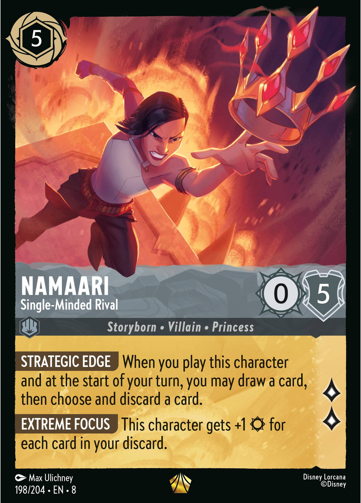 Namaari - Single-Minded Rival