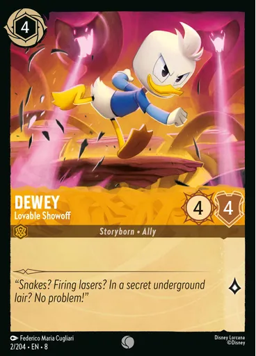 Dewey - Lovable Showoff