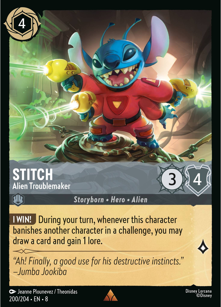 Stitch - Alien Troublemaker (Foil)