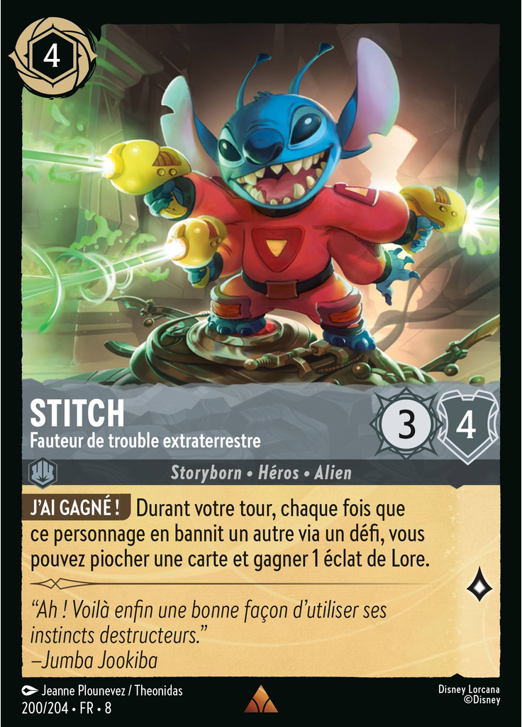 Stitch - Alien Troublemaker (Foil)