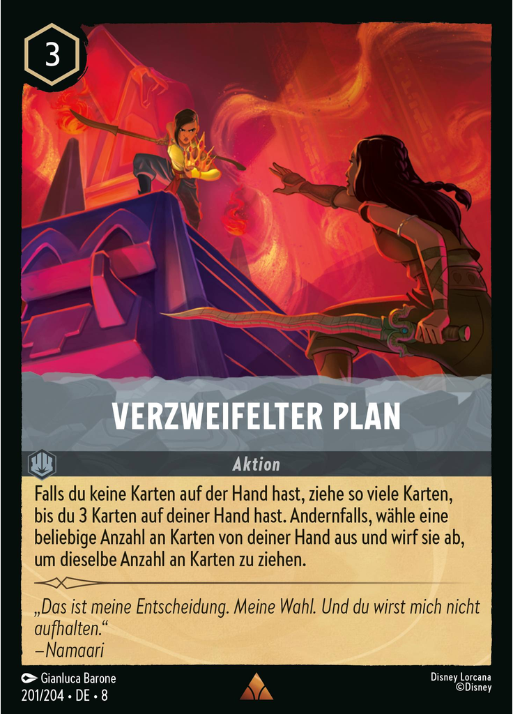 Desperate Plan (Foil)