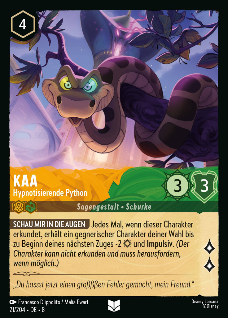 Kaa - Hypnotizing Python