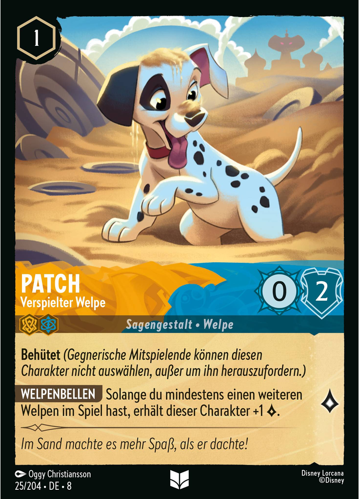 Patch - Playful Pup (Foil)