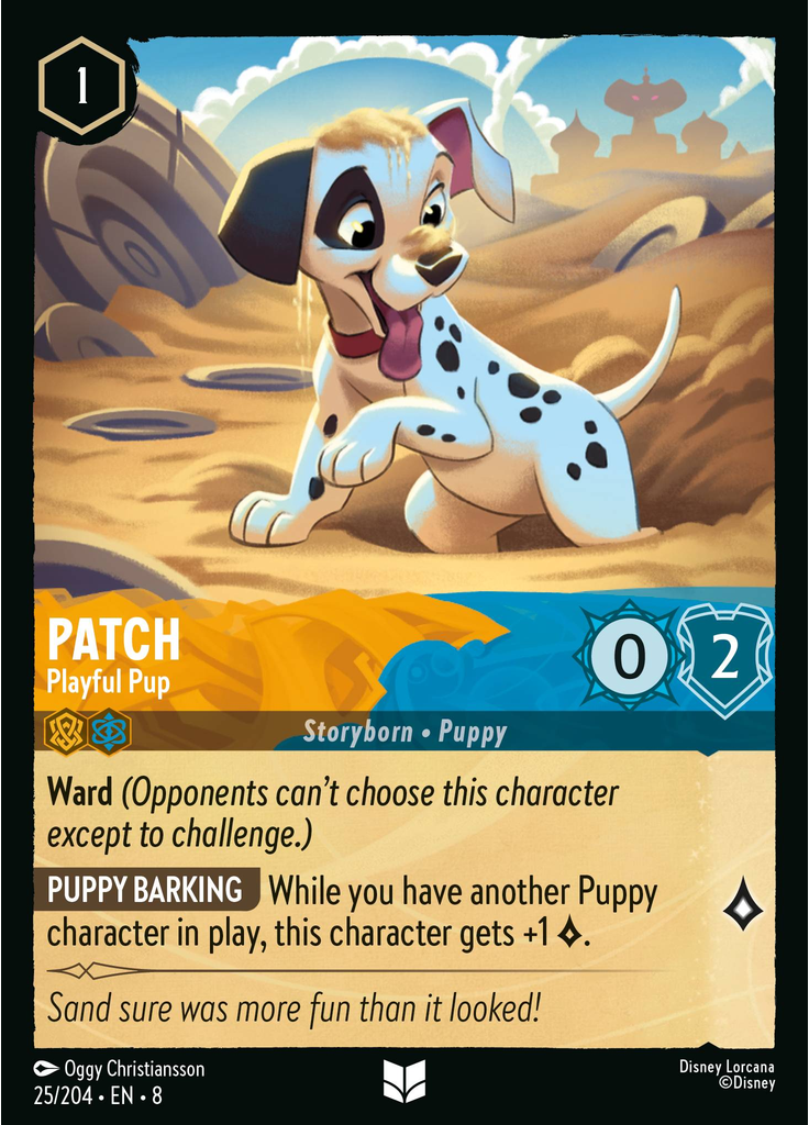 Patch - Playful Pup (Foil)