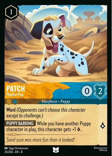 Patch - Playful Pup