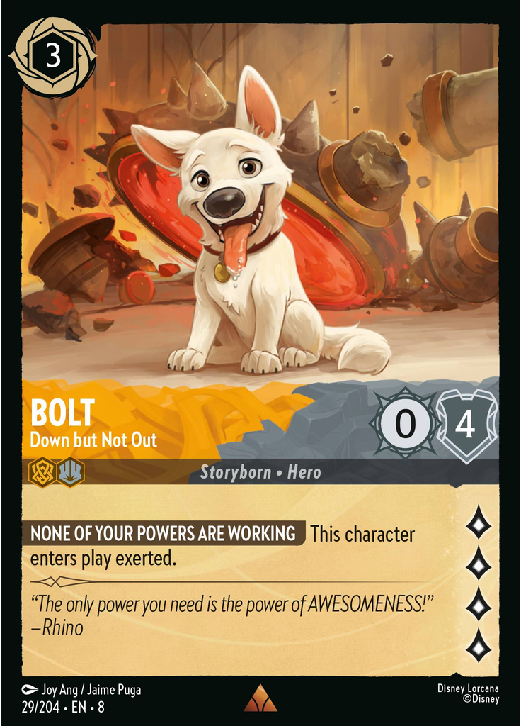 Bolt - Down but Not Out (Foil)