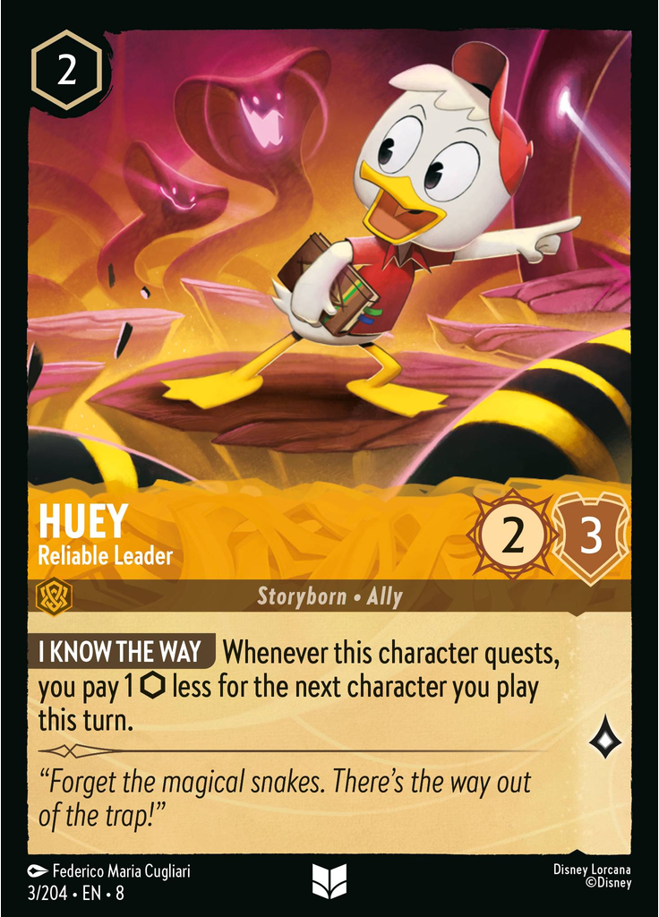 Huey - Reliable Leader