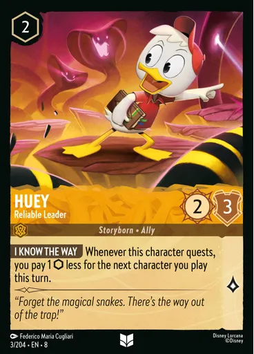 Huey - Reliable Leader