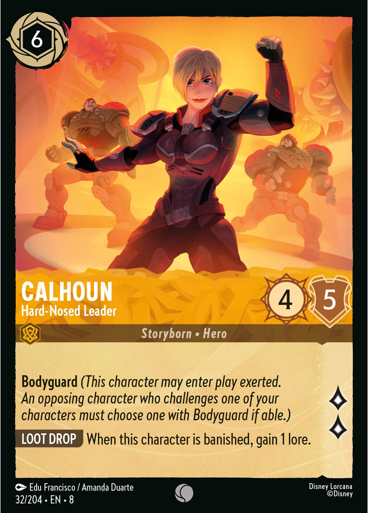Calhoun - Hard-Nosed Leader (Foil)