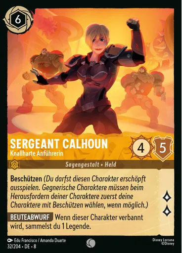 Calhoun - Hard-Nosed Leader