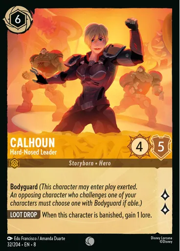 Calhoun - Hard-Nosed Leader