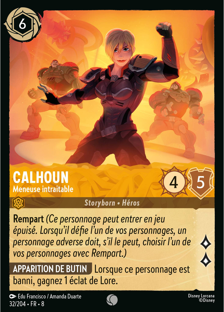 Calhoun - Hard-Nosed Leader