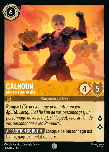 Calhoun - Hard-Nosed Leader