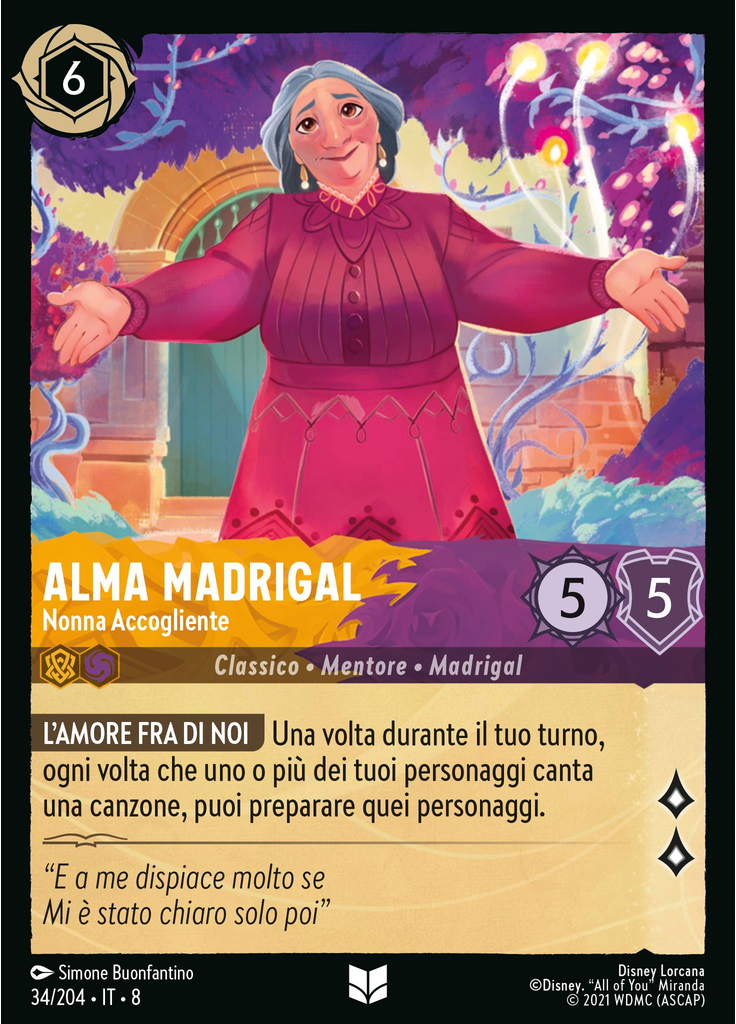 Alma Madrigal - Accepting Grandmother (Foil)