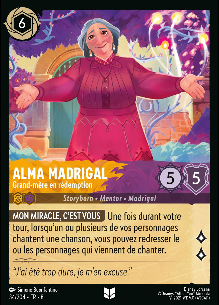 Alma Madrigal - Accepting Grandmother