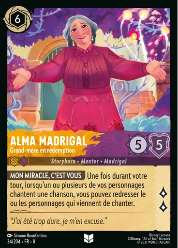 Alma Madrigal - Accepting Grandmother
