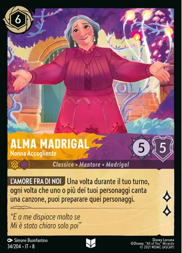 Alma Madrigal - Accepting Grandmother