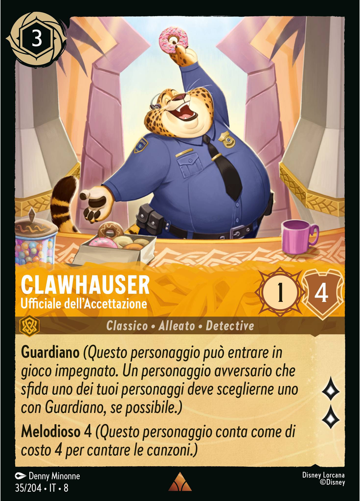 Clawhauser - Front Desk Officer (Foil)