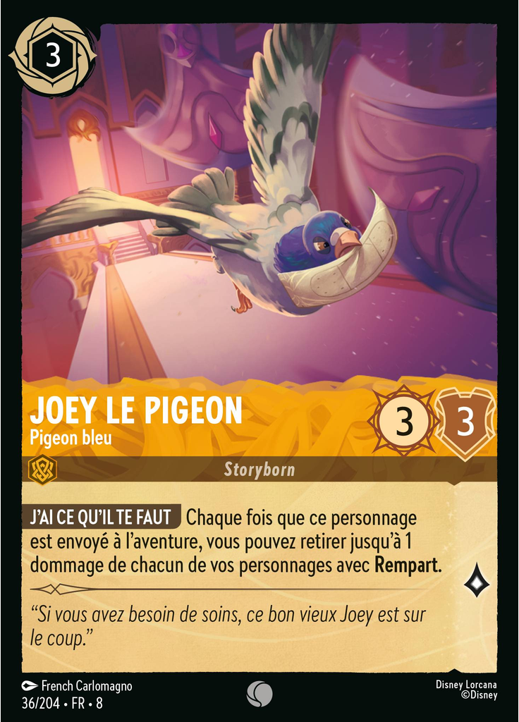 Joey - Blue Pigeon (Foil)