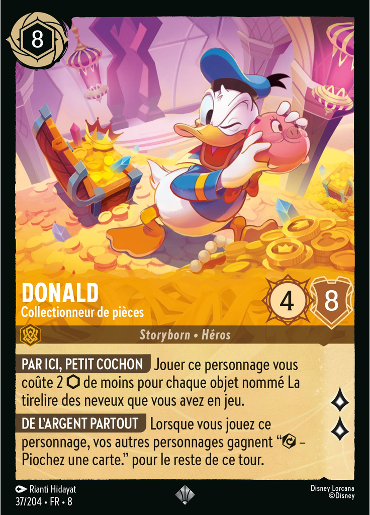 Donald Duck - Coin Collector (Foil)