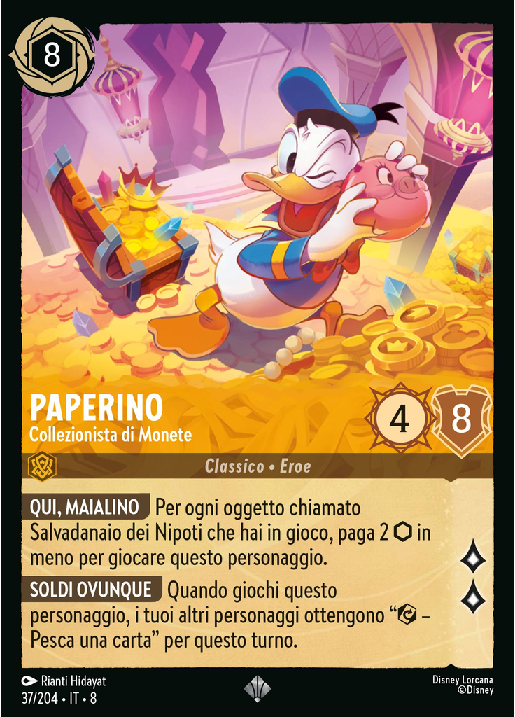 Donald Duck - Coin Collector (Foil)