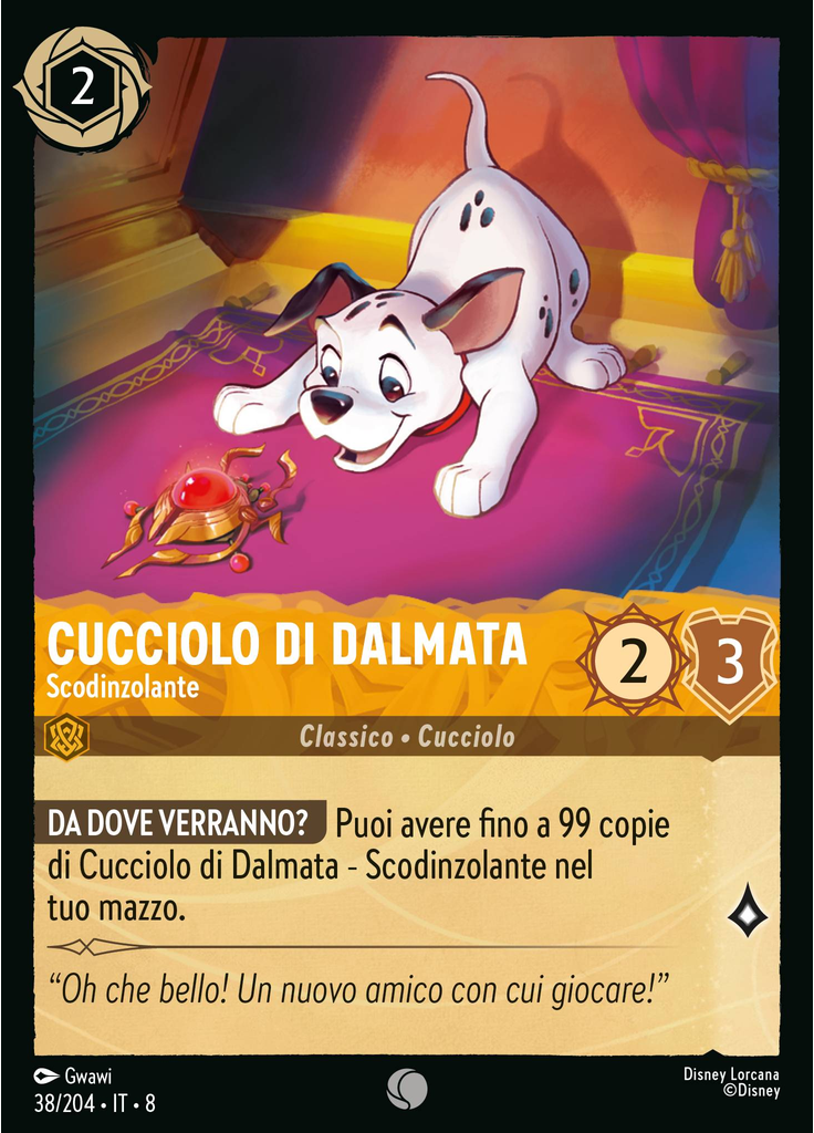 Dalmatian Puppy - Tail Wagger (Foil)