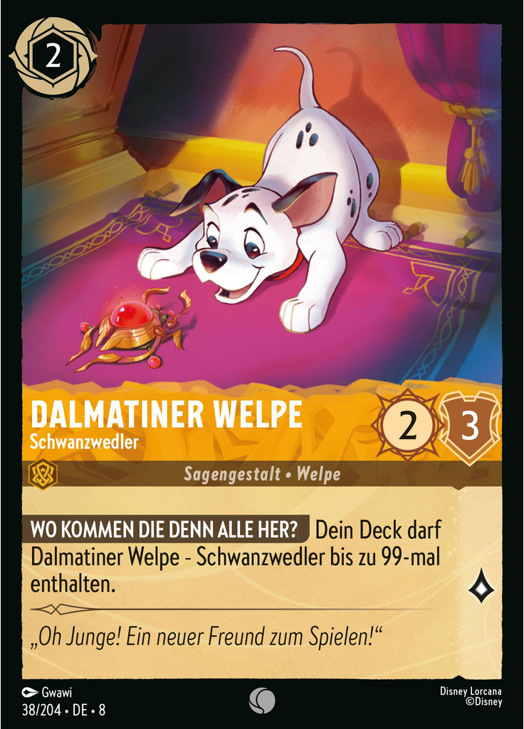 Dalmatian Puppy - Tail Wagger