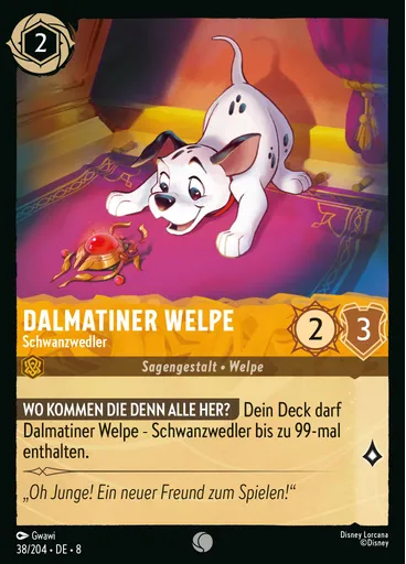 Dalmatian Puppy - Tail Wagger
