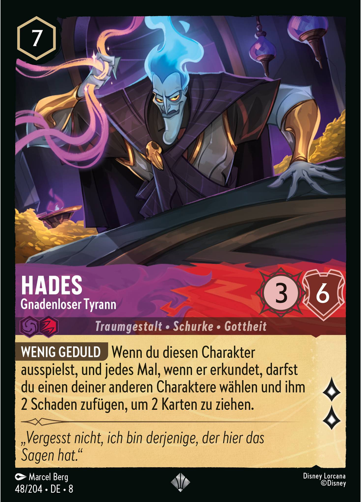 Hades - Ruthless Tyrant (Foil)