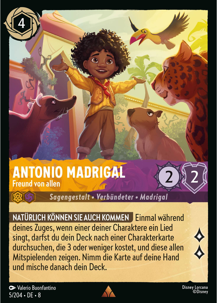 Antonio Madrigal - Friend to All