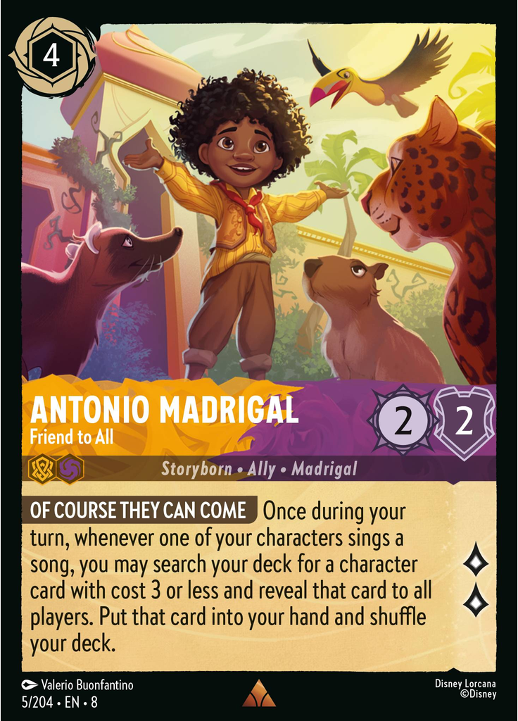Antonio Madrigal - Friend to All