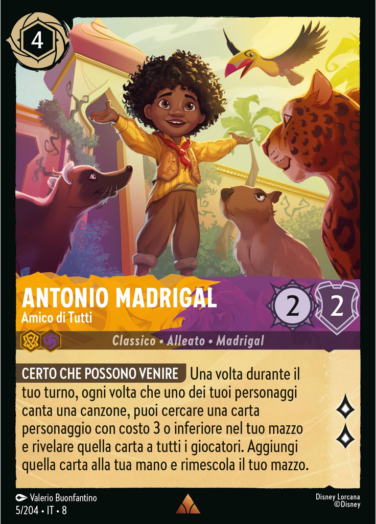 Antonio Madrigal - Friend to All