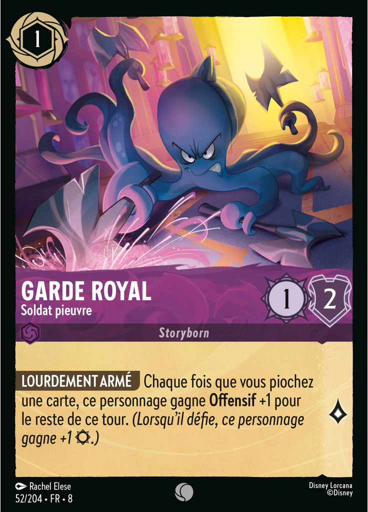 Royal Guard - Octopus Soldier (Foil)