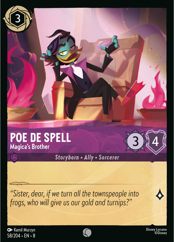 Poe De Spell - Magica's Brother (Foil)