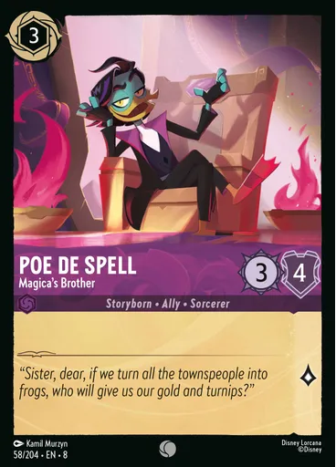 Poe De Spell - Magica's Brother