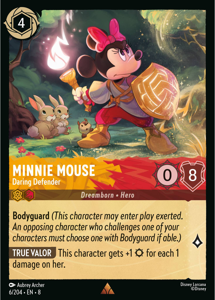 Minnie Mouse - Daring Defender (Foil)