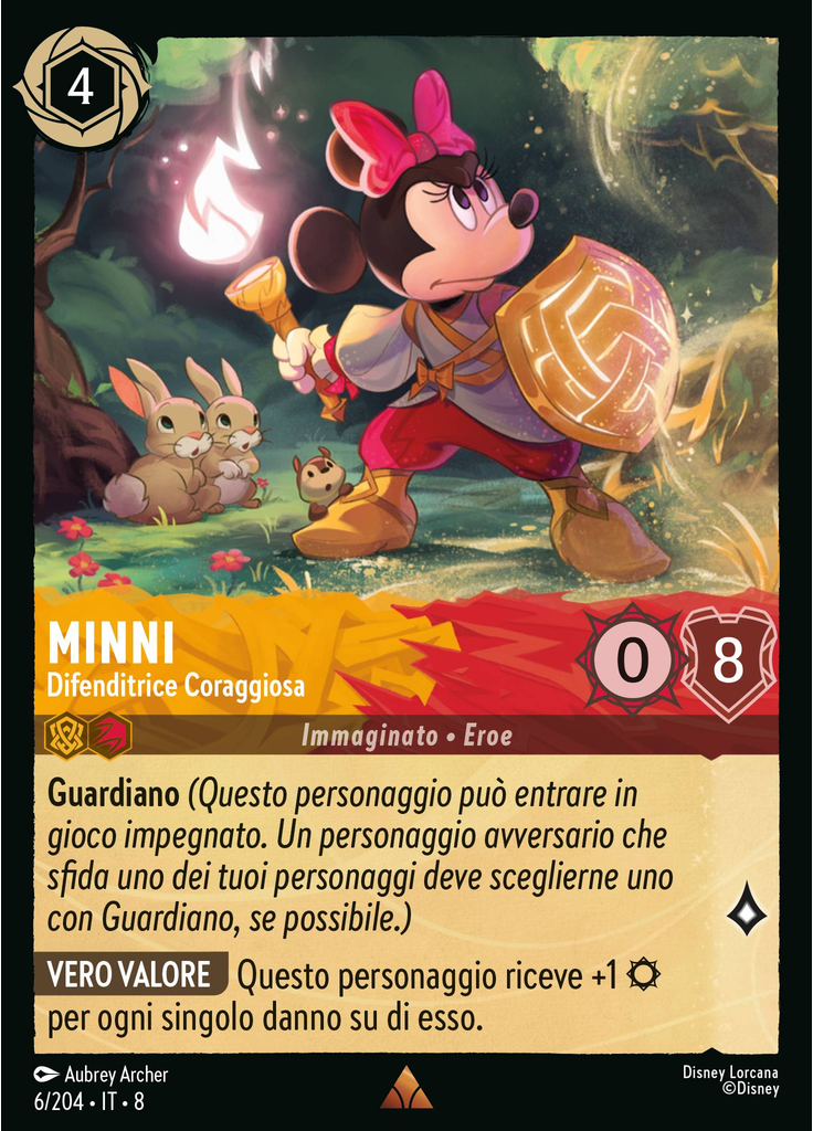 Minnie Mouse - Daring Defender (Foil)