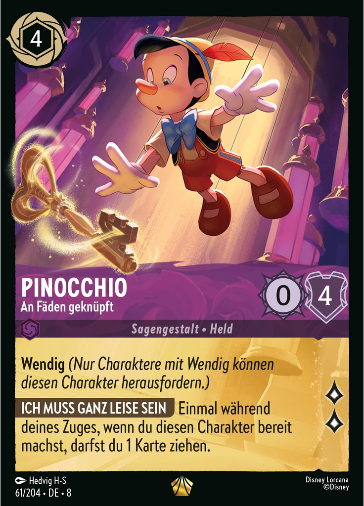 Pinocchio - Strings Attached (Foil)