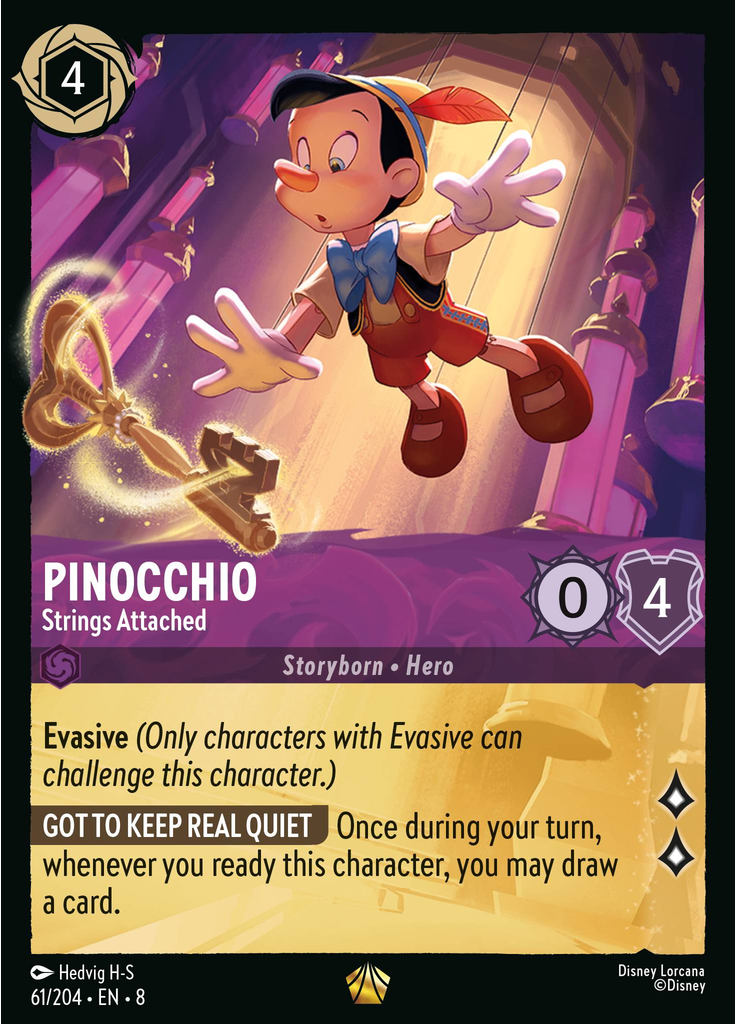 Pinocchio - Strings Attached (Foil)
