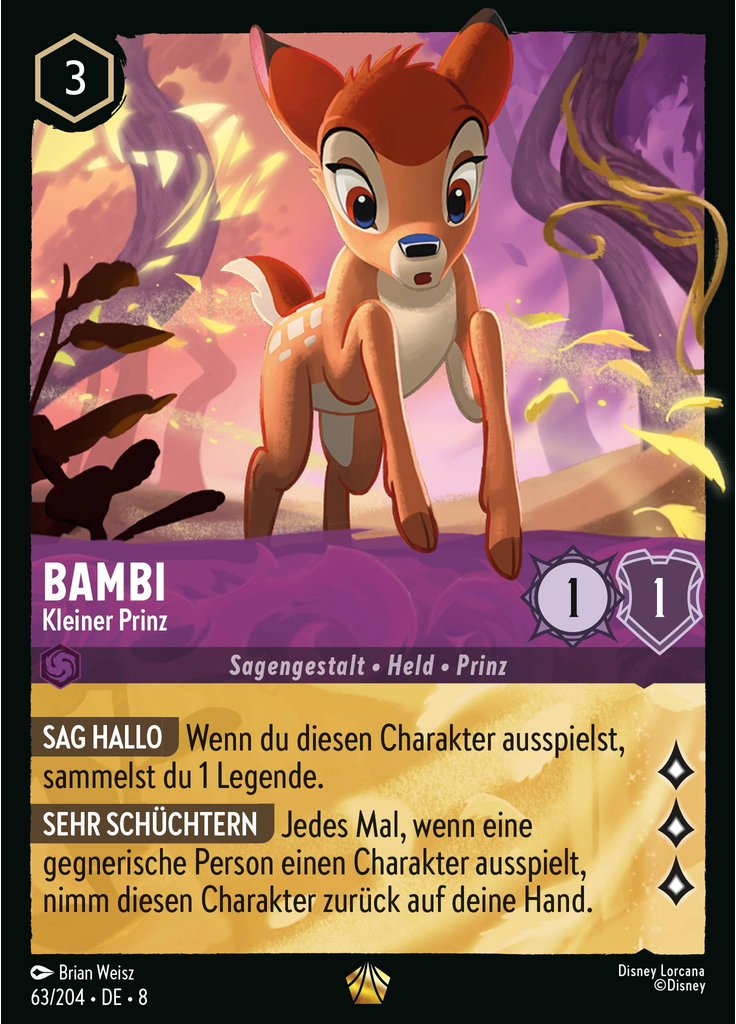 Bambi - Little Prince (Foil)