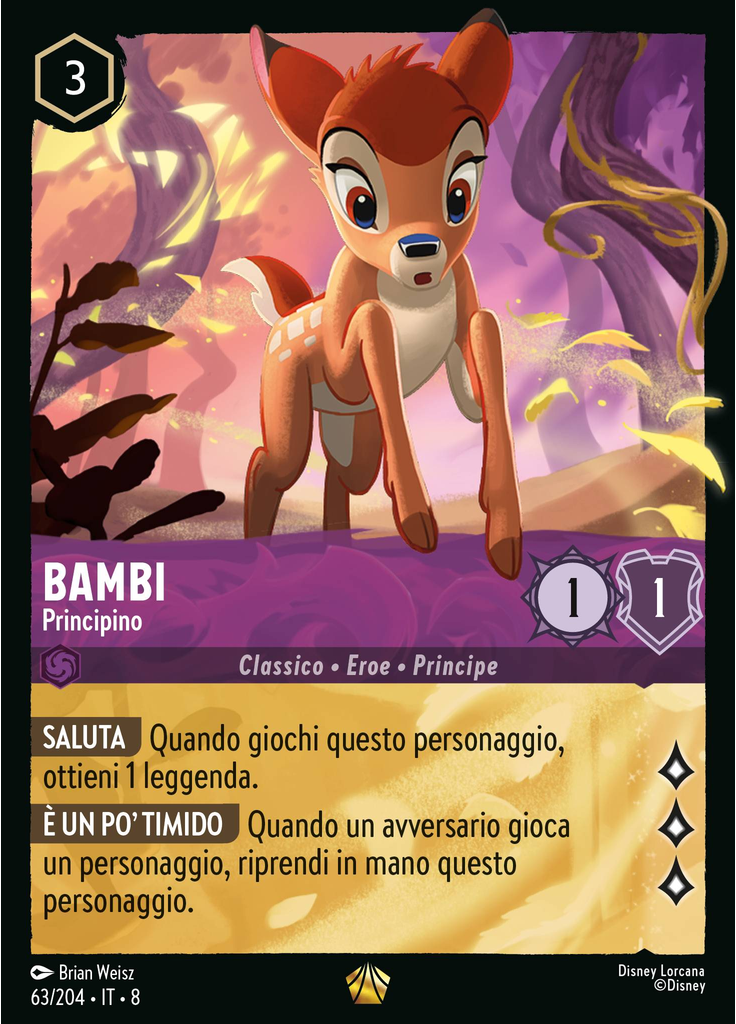 Bambi - Little Prince (Foil)