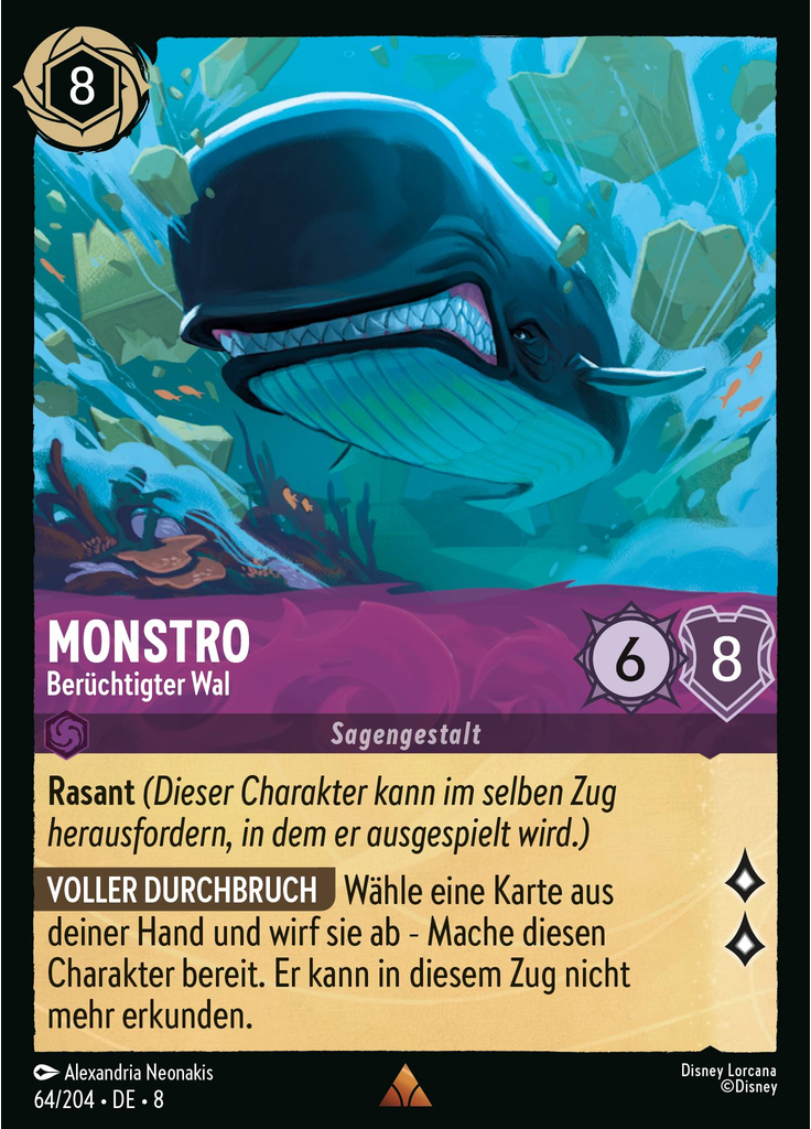 Monstro - Infamous Whale (Foil)