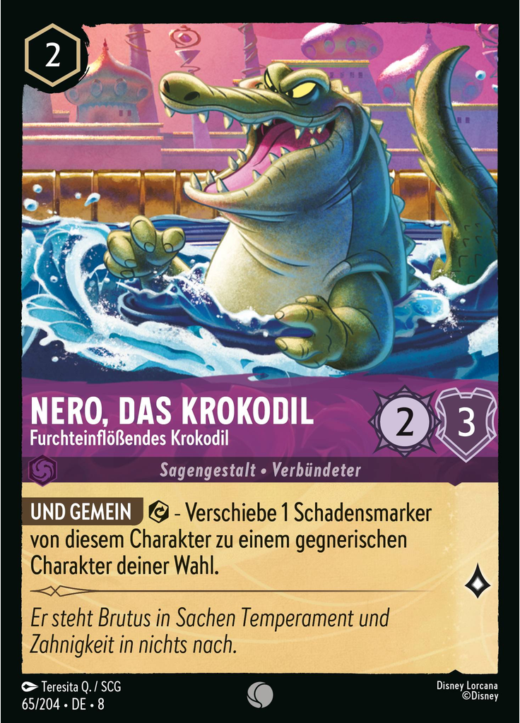 Nero - Fearsome Crocodile