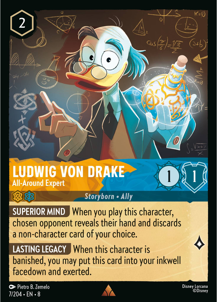 Ludwig Von Drake - All-Around Expert (Foil)