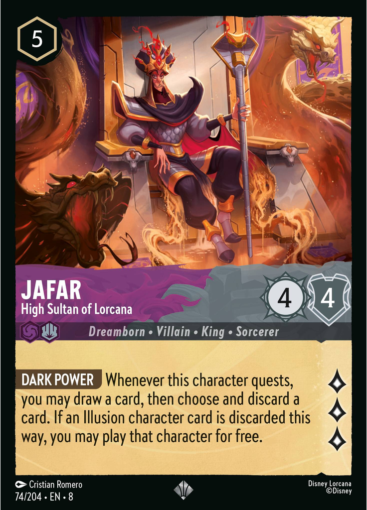 Jafar - High Sultan of Lorcana (Foil)