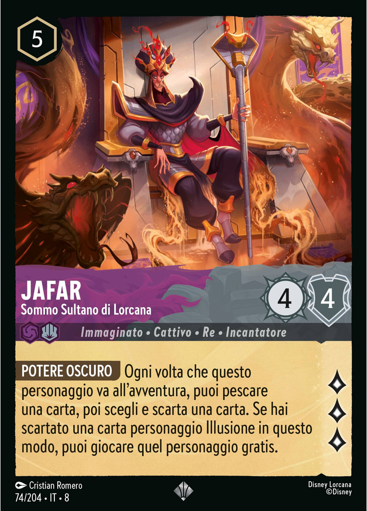 Jafar - High Sultan of Lorcana (Foil)