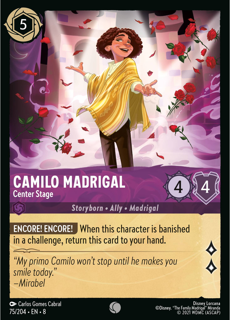 Camilo Madrigal - Center Stage