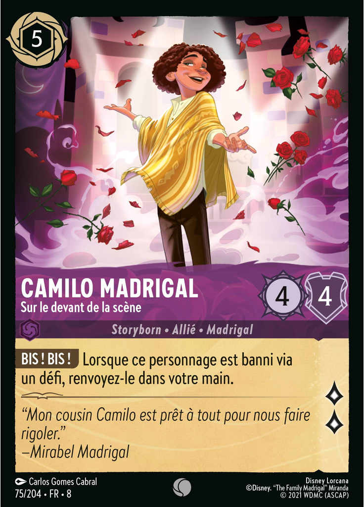 Camilo Madrigal - Center Stage